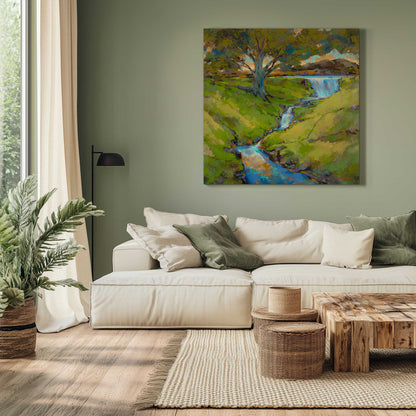 Picture of art in a room
