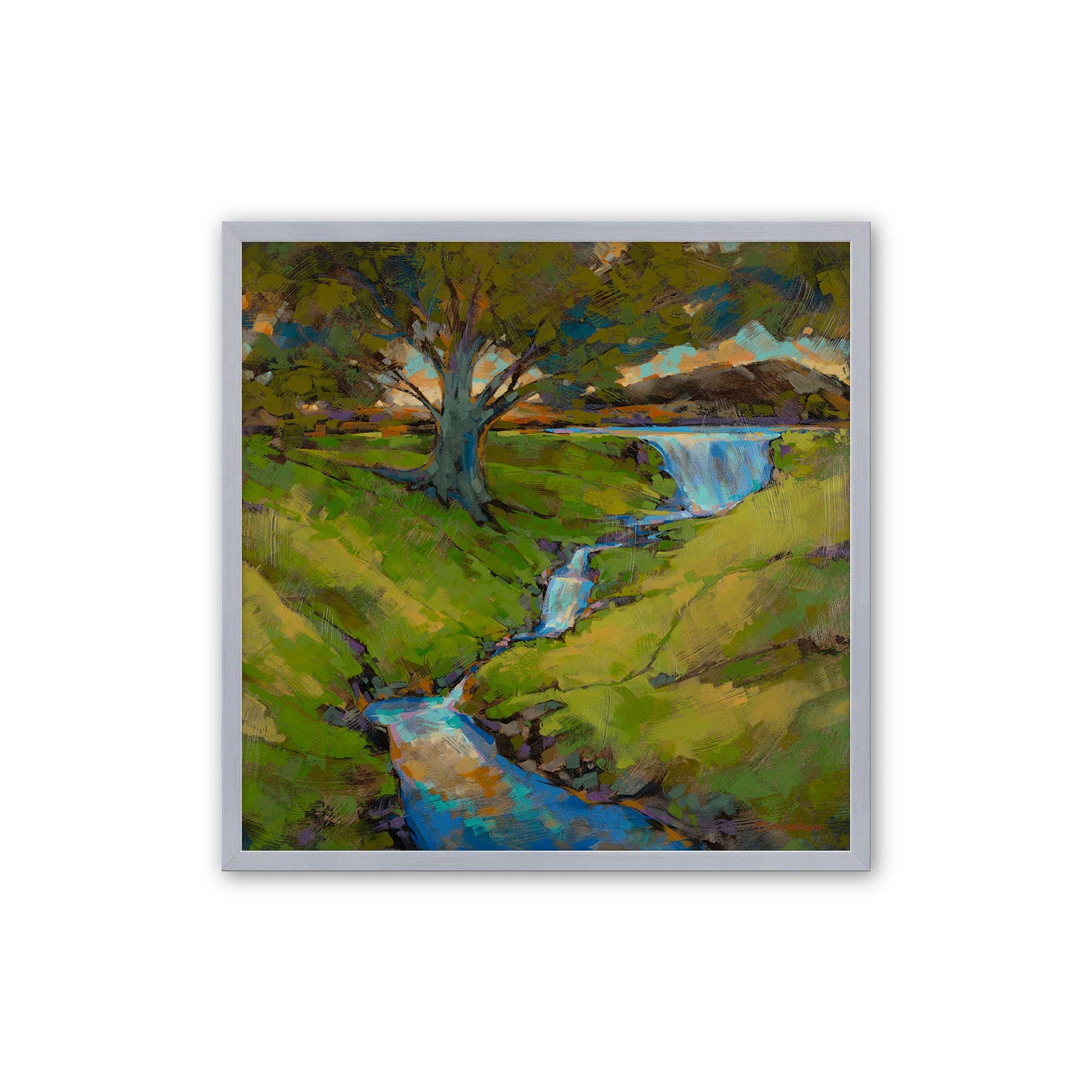 [Color:Polished Chrome], Picture of art in a Polished Chrome frame
