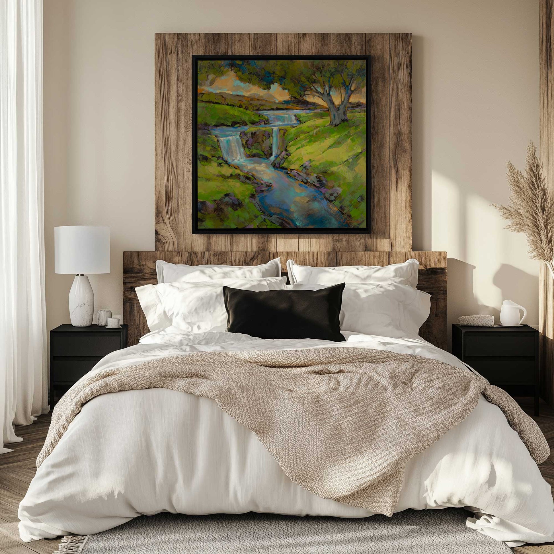 Picture of art in a room