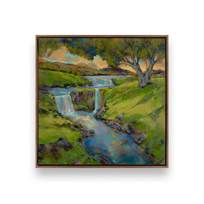[Color:Walnut], Picture of art in a Walnut frame