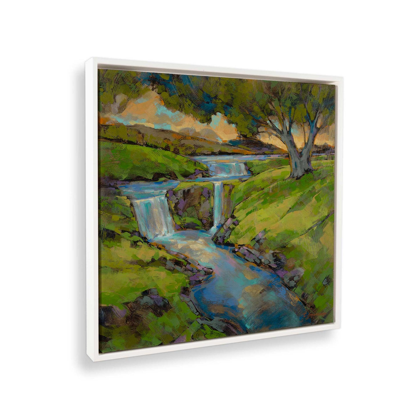 [Color:Opaque White], Picture of the corner of the art