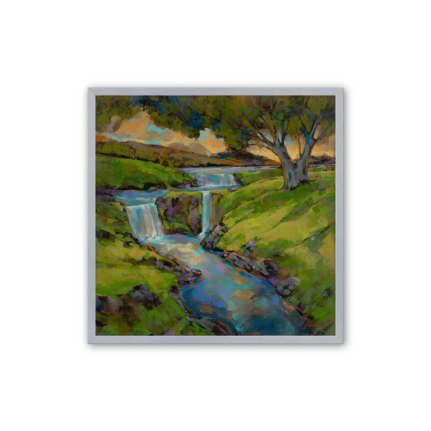 [Color:Polished Chrome], Picture of art in a Polished Chrome frame