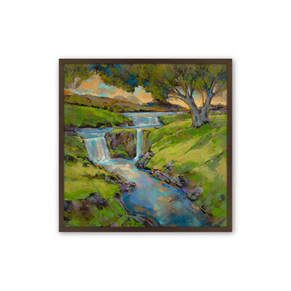 [Color:Espresso], Picture of art in a Espresso frame