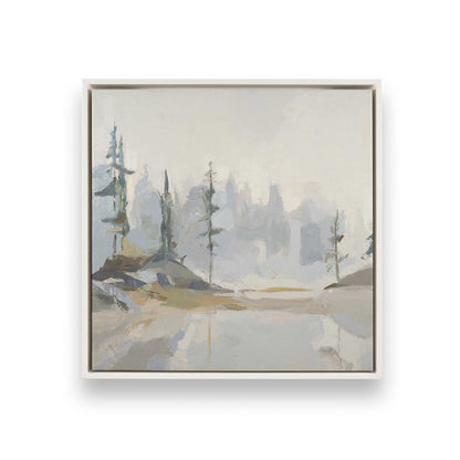 [Color:Opaque White], Picture of art in a White frame