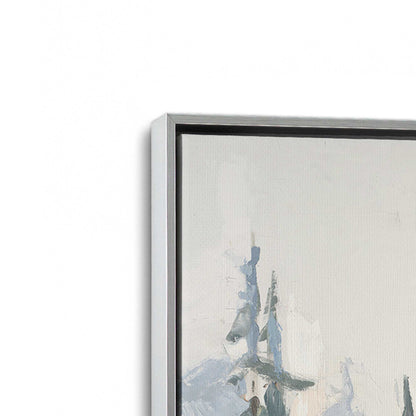 [Color:Polished Chrome], Picture of art in a Polished Chrome frame at an angle