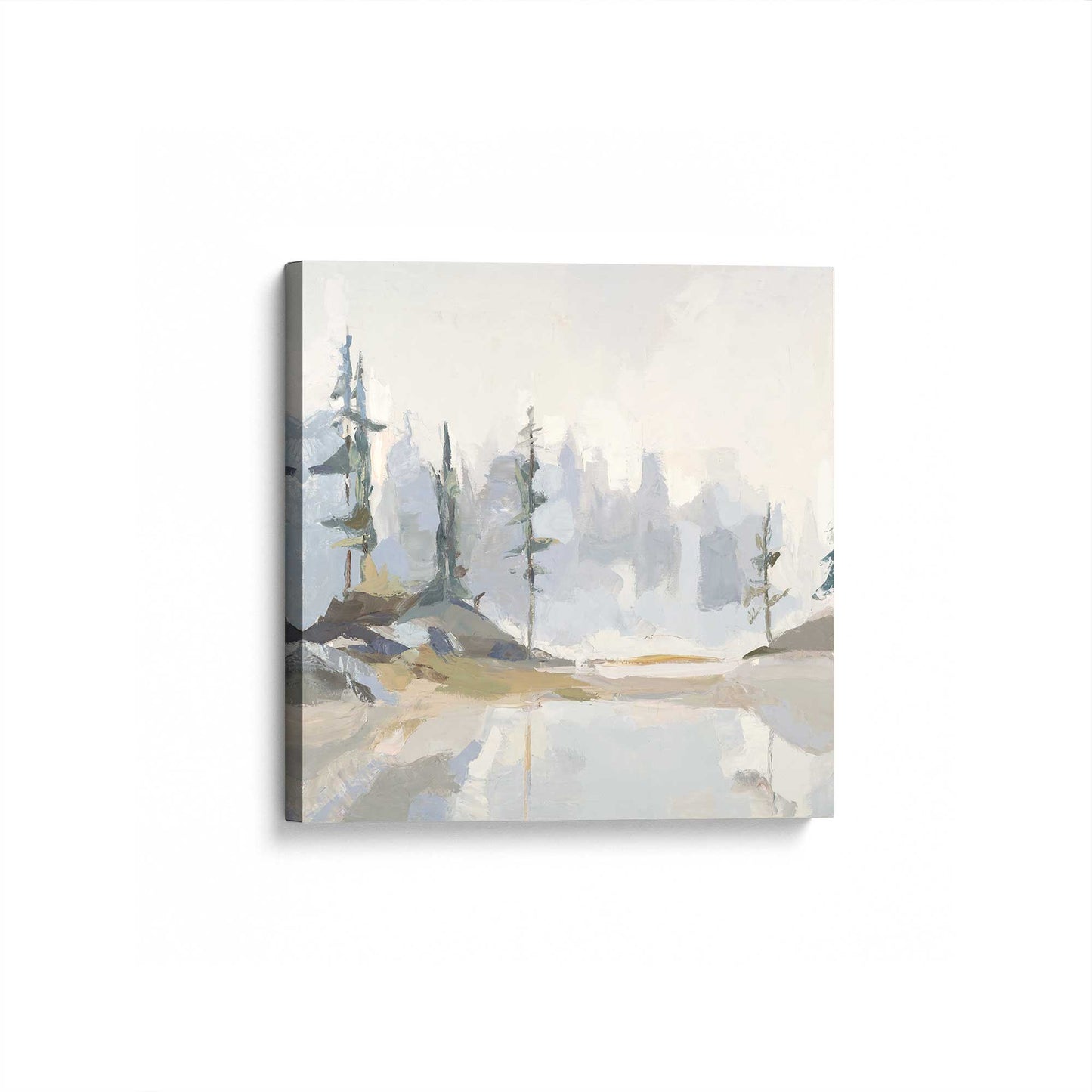 [Color:Stretched Canvas], Picture of art at an angle