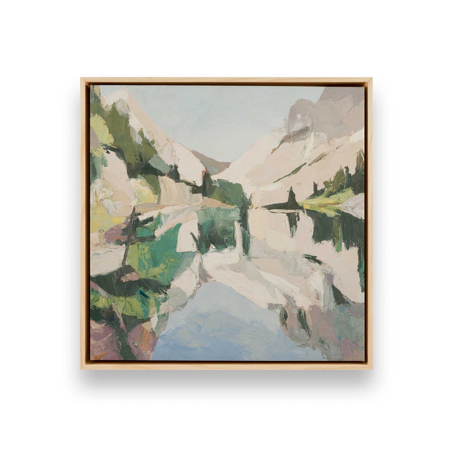 [Color:American Maple], Picture of art in a American Maple frame