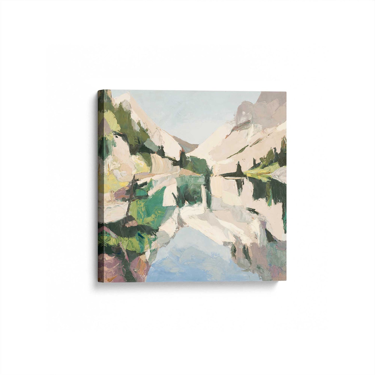 [Color:Stretched Canvas], Picture of art at an angle