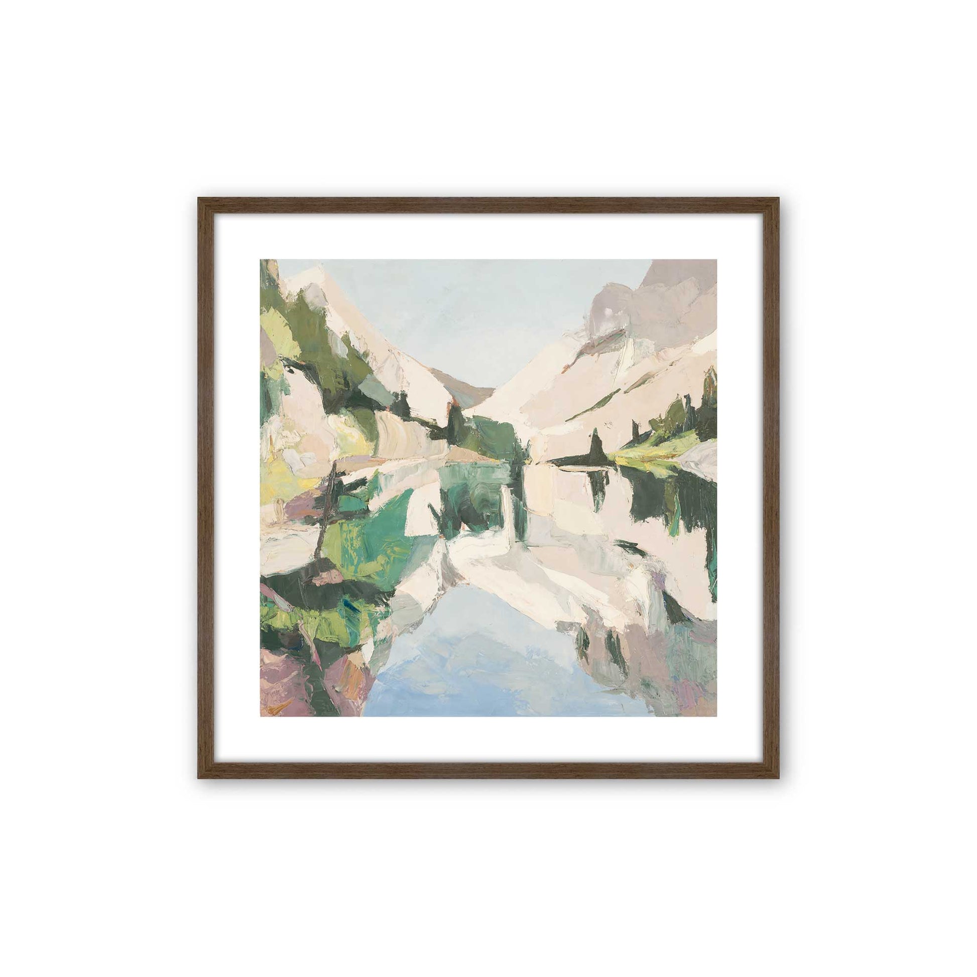 [Color:Walnut], Picture of art in a Walnut frame