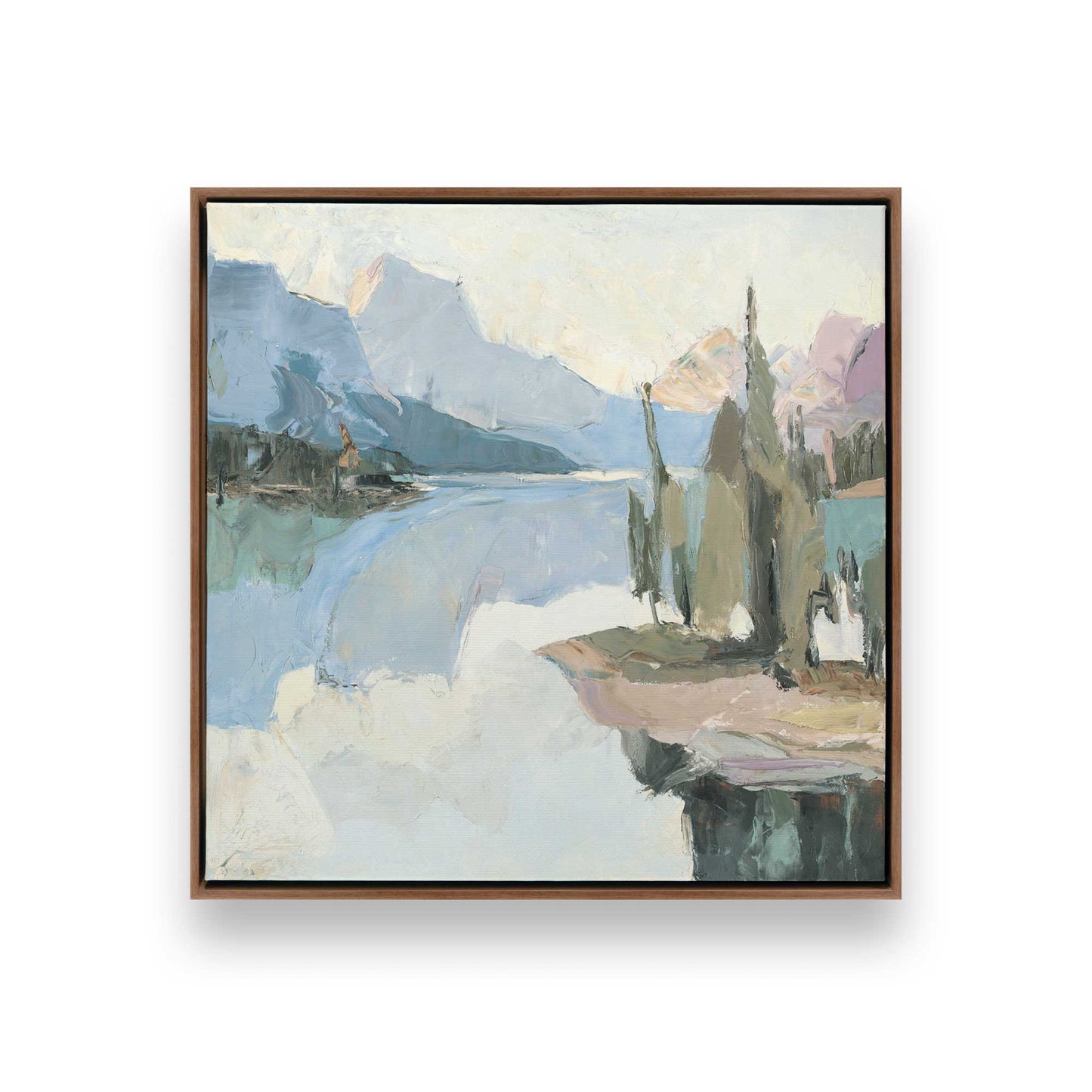 [Color:Walnut], Picture of art in a Walnut frame