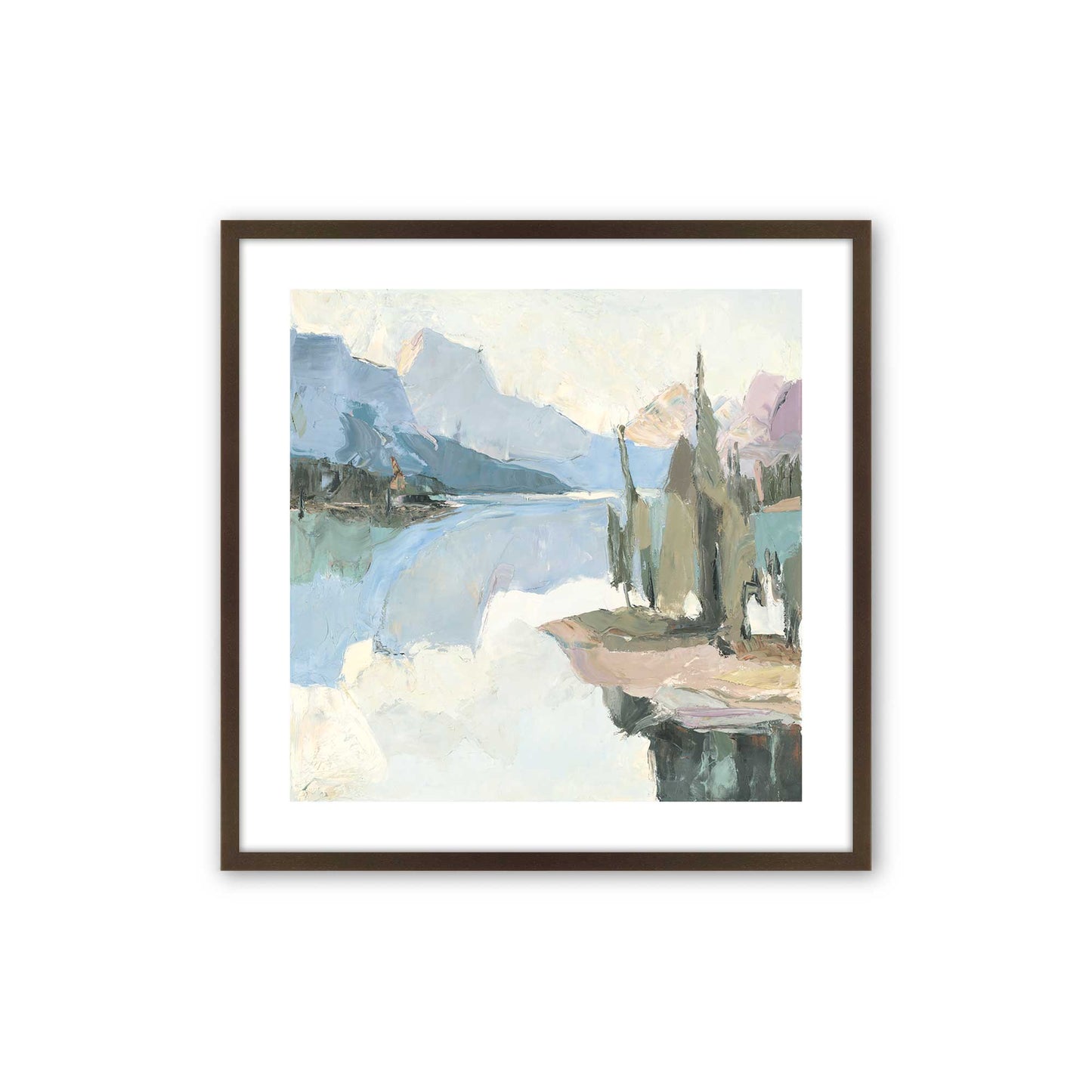 [Color:Espresso], Picture of art in a Espresso frame