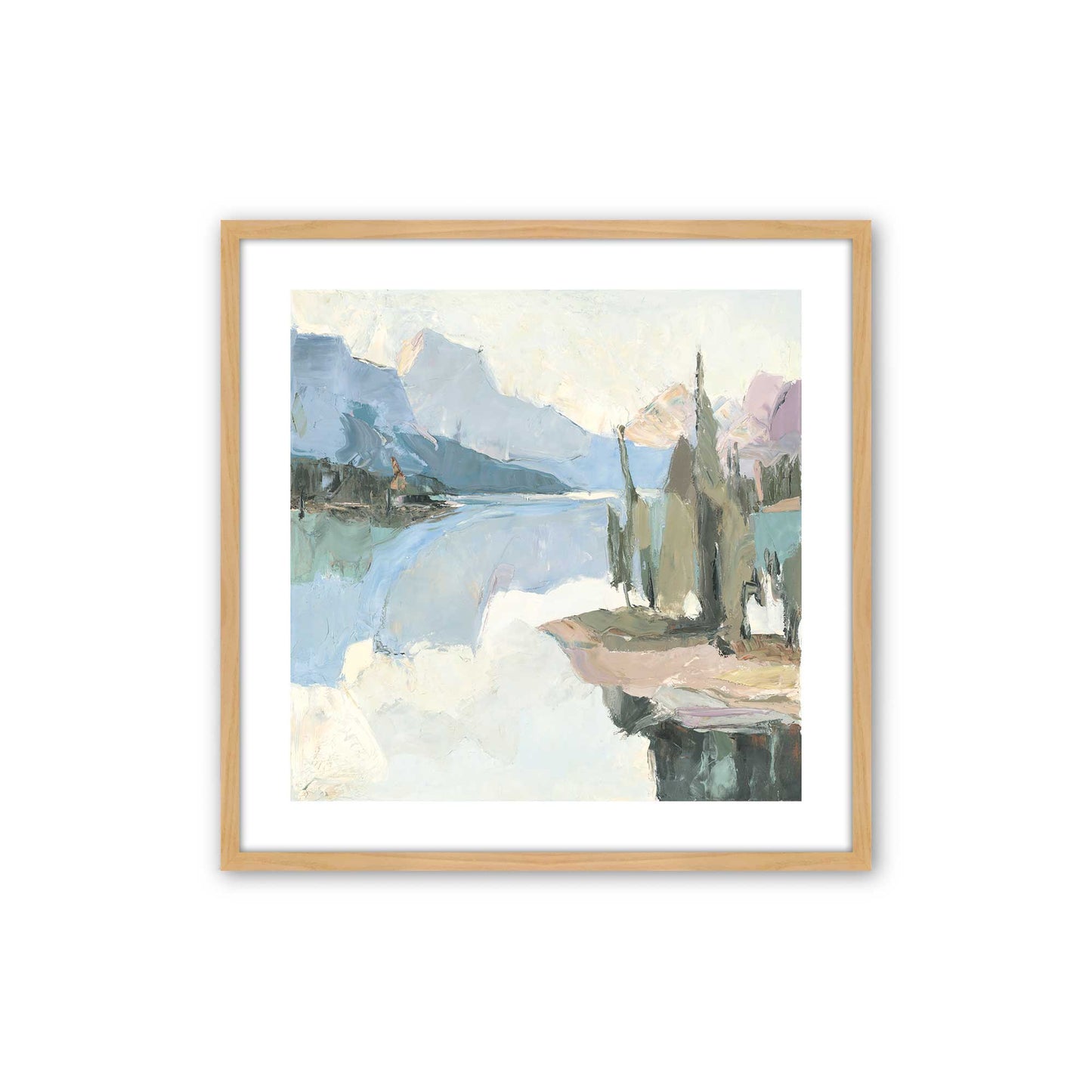 [Color:American Maple], Picture of art in a American Maple frame