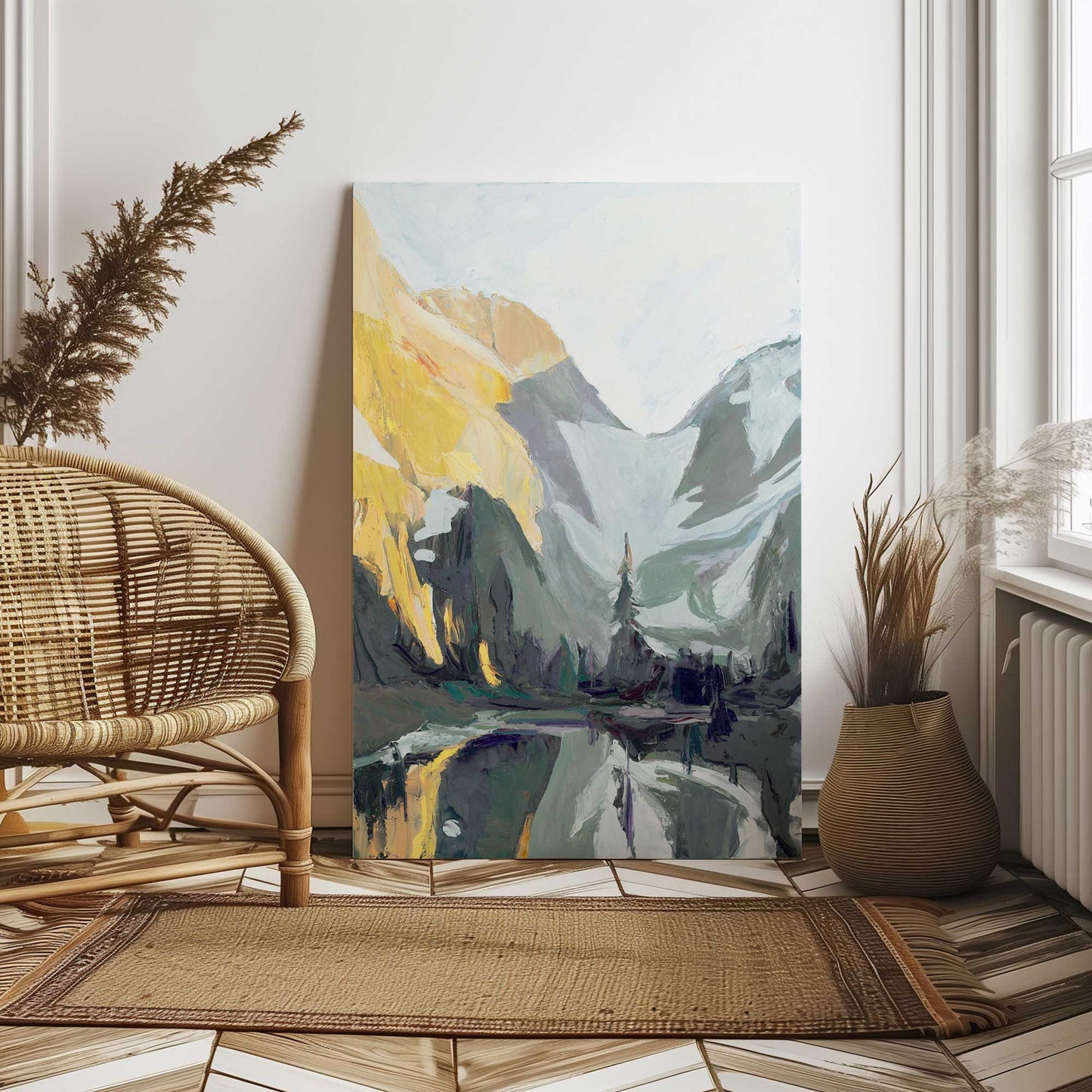 Picture of art in a room