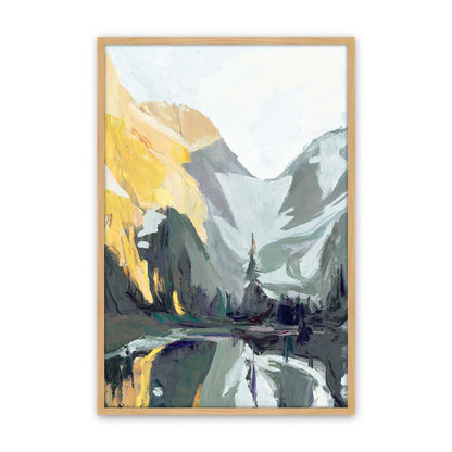 [Color:American Maple], Picture of art in a American Maple frame