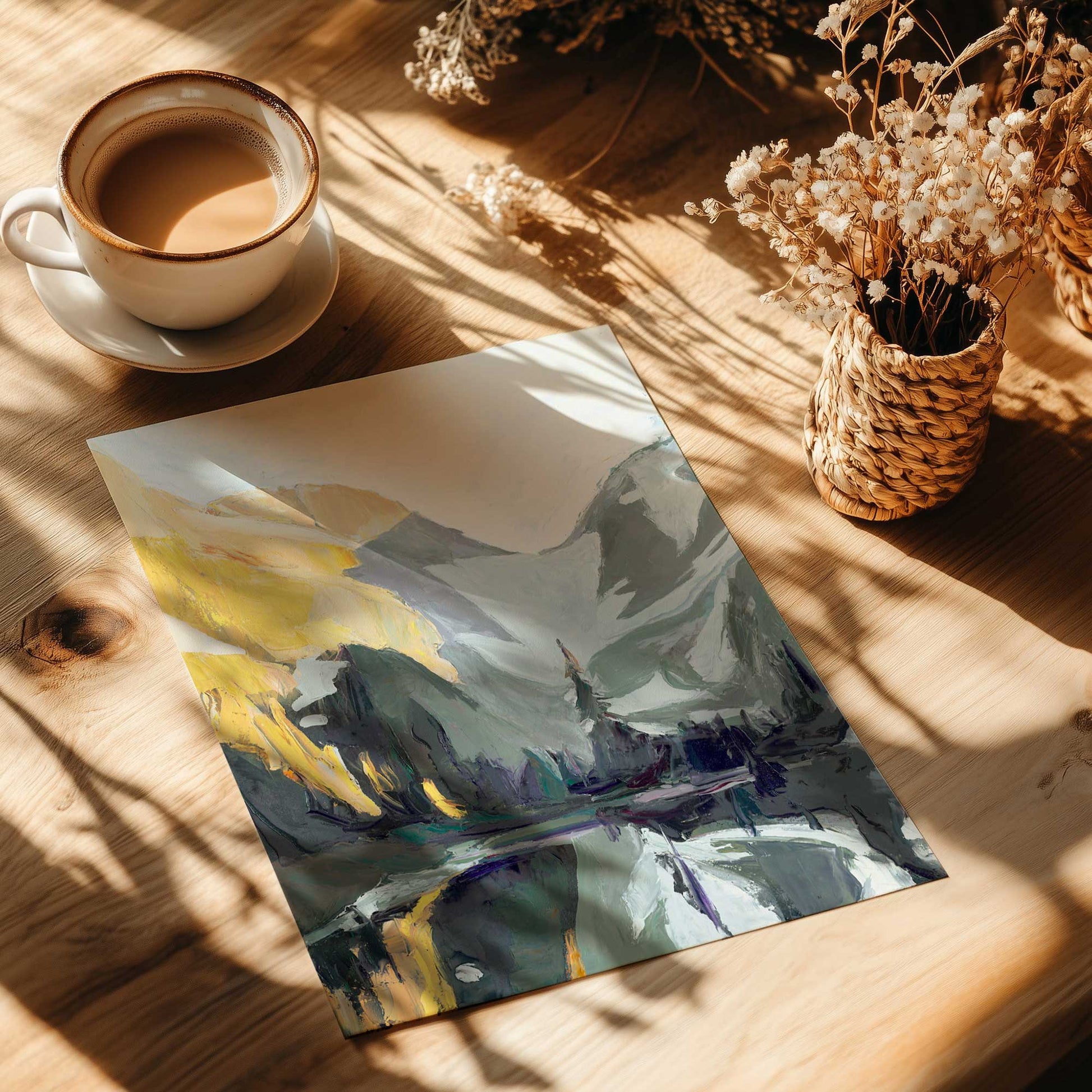 [Color:Rolled Print], Picture of close up of art