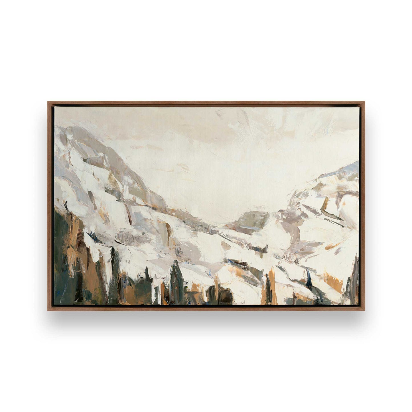 [Color:Walnut], Picture of art in a Walnut frame