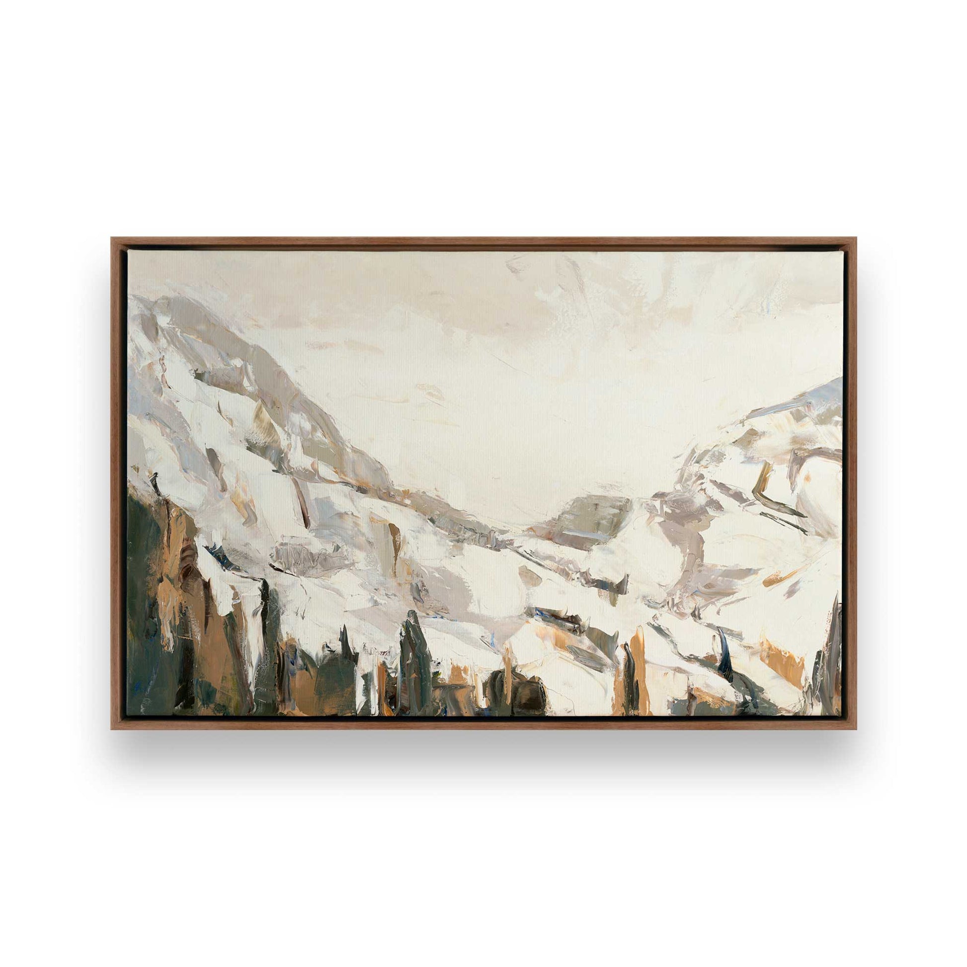 [Color:Walnut], Picture of art in a Walnut frame