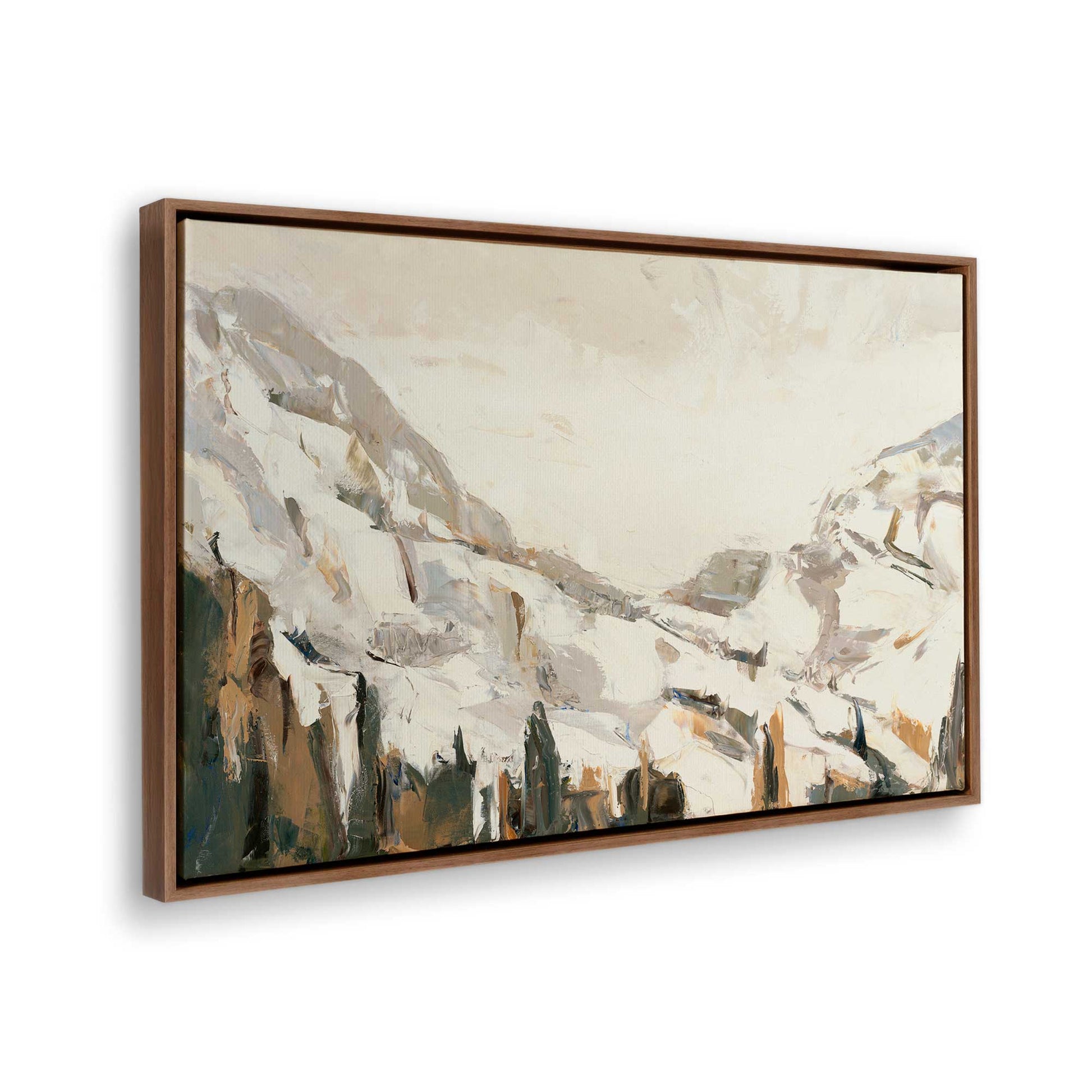 [Color:Walnut], Picture of the corner of the art