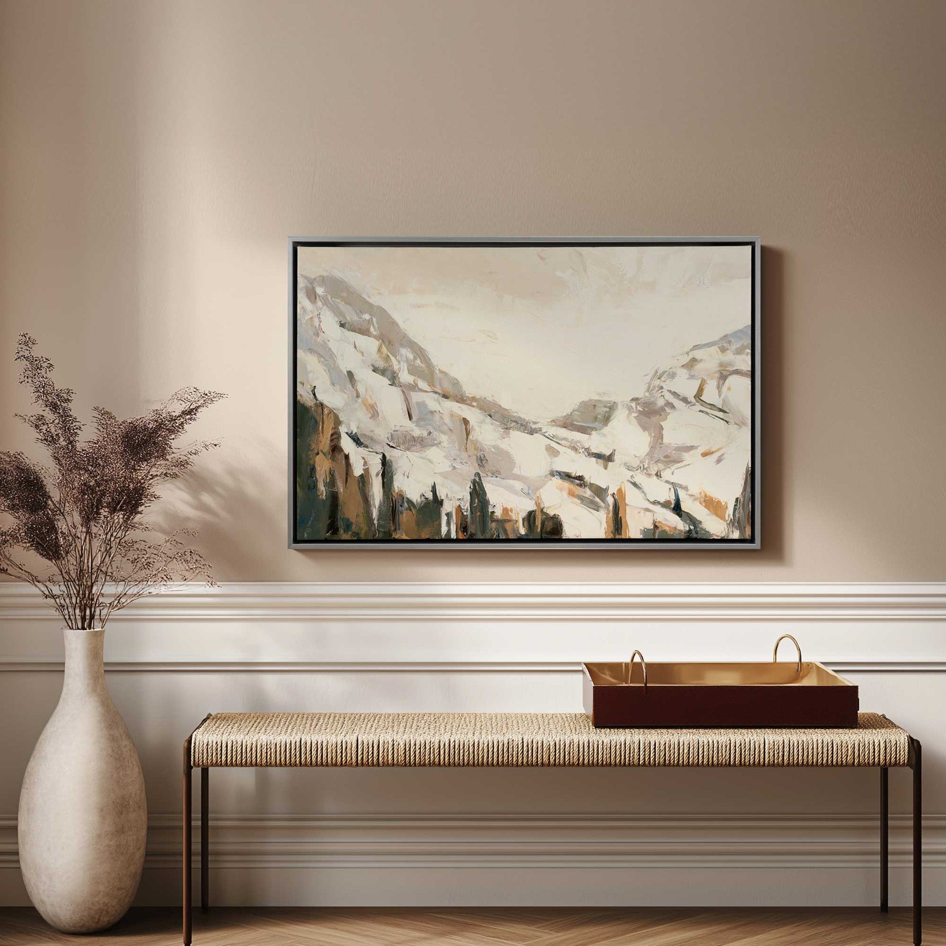 Picture of art in a room