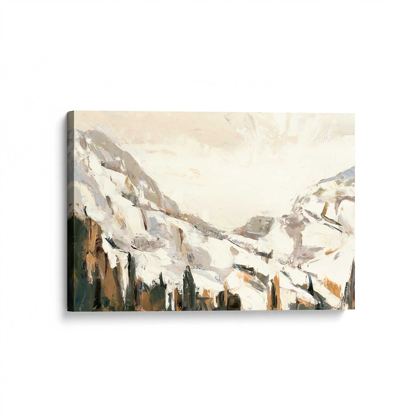[Color:Stretched Canvas], Picture of art at an angle