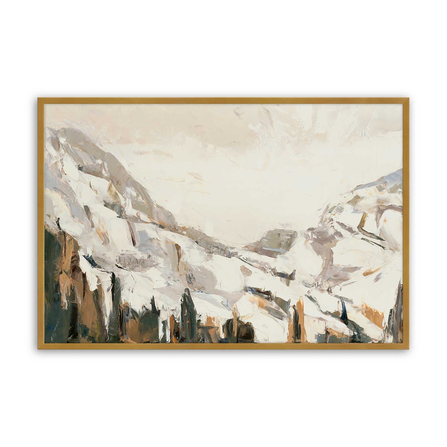 [Color:Polished Gold], Picture of art in a Polished Gold frame