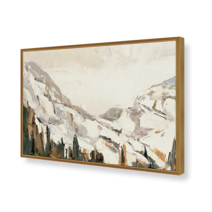 [Color:Polished Gold], Picture of art in a Polished Gold frame of the corner