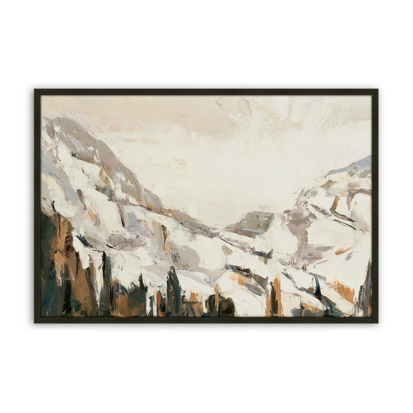 [Color:Satin Black], Picture of art in a Satin Black frame