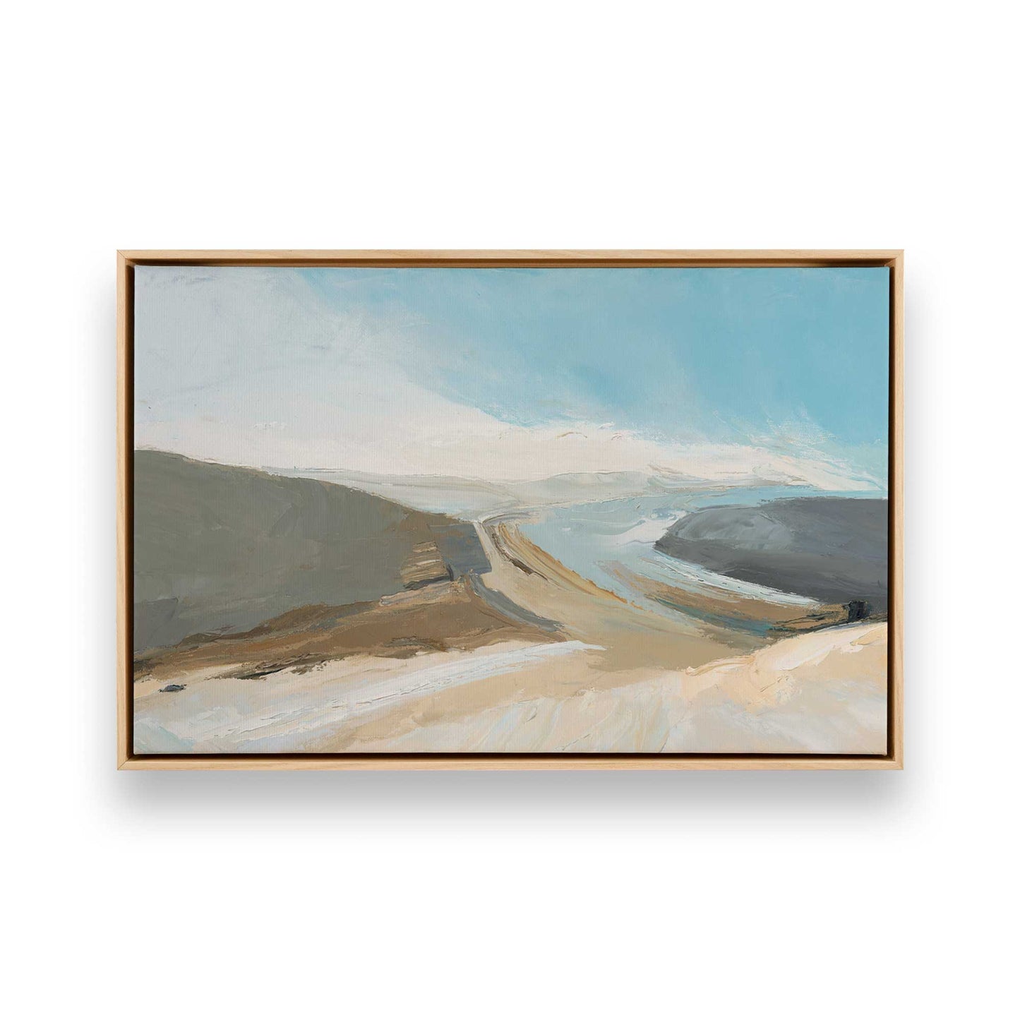 [Color:American Maple], Picture of art in a American Maple frame
