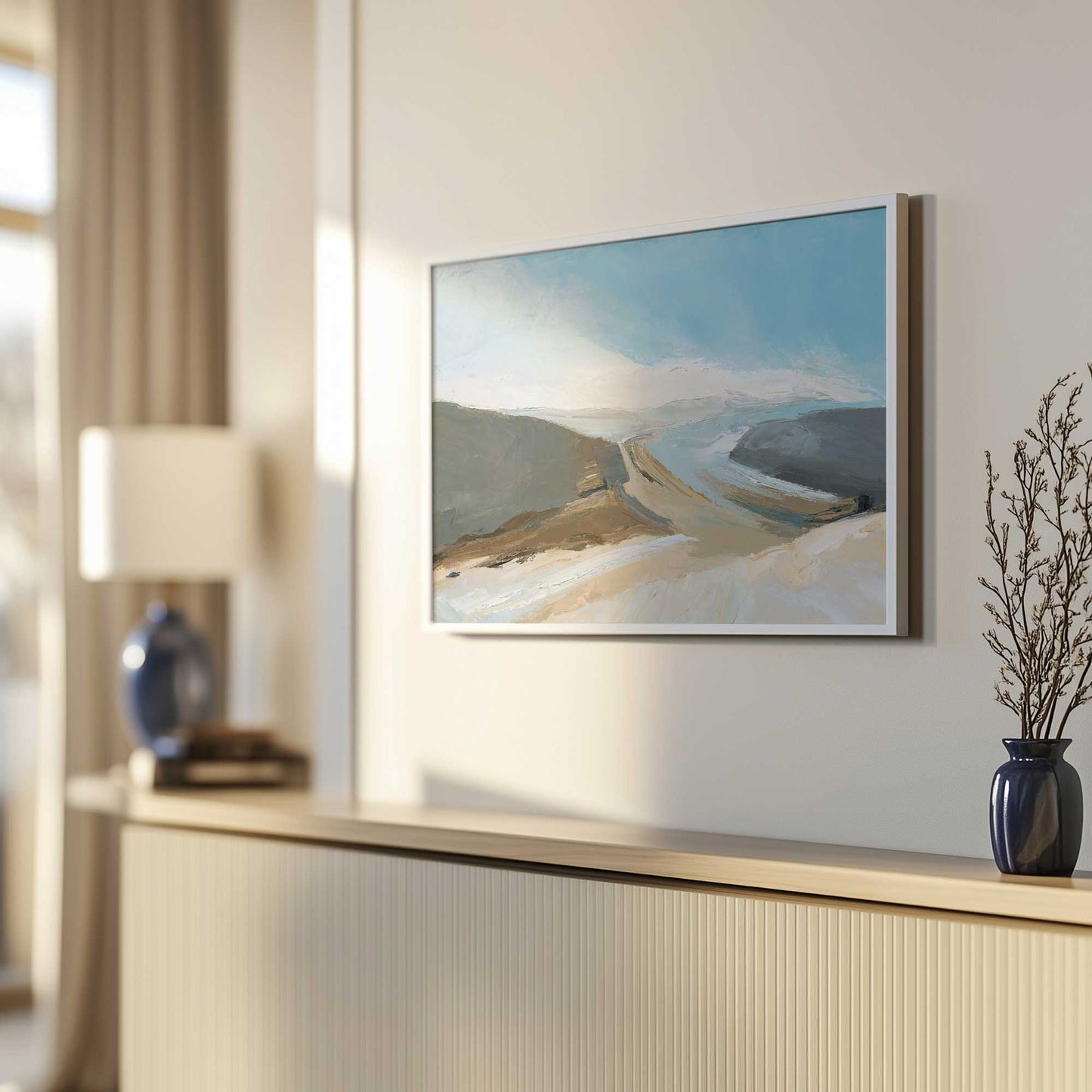 Picture of art in a room
