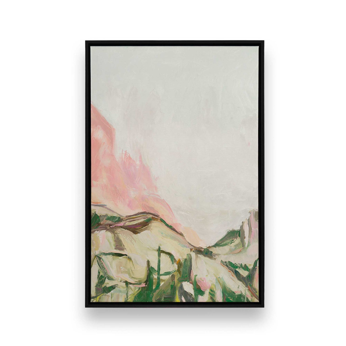 [Color:Satin Black], Picture of art in a Satin Black frame