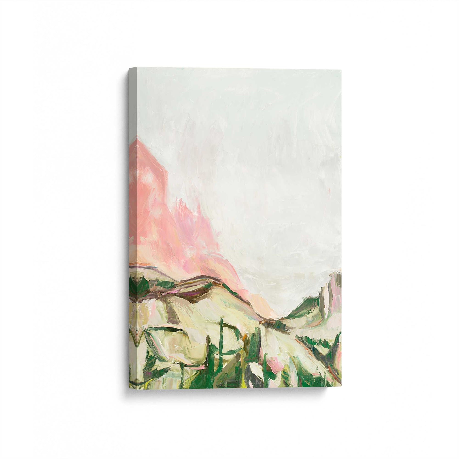 [Color:Stretched Canvas], Picture of art at an angle