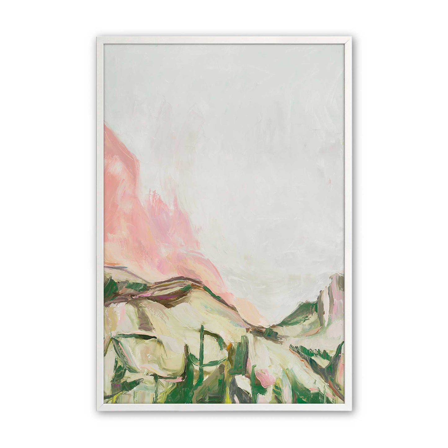 [Color:Opaque White], Picture of art in a Opaque White frame