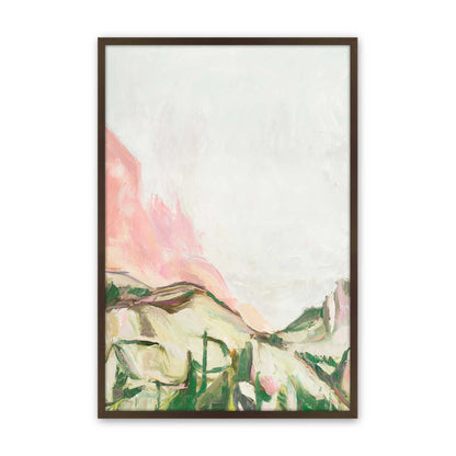 [Color:Brown], Picture of art in a Brown frame