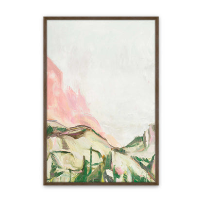 [Color:Walnut], Picture of art in a Walnut frame