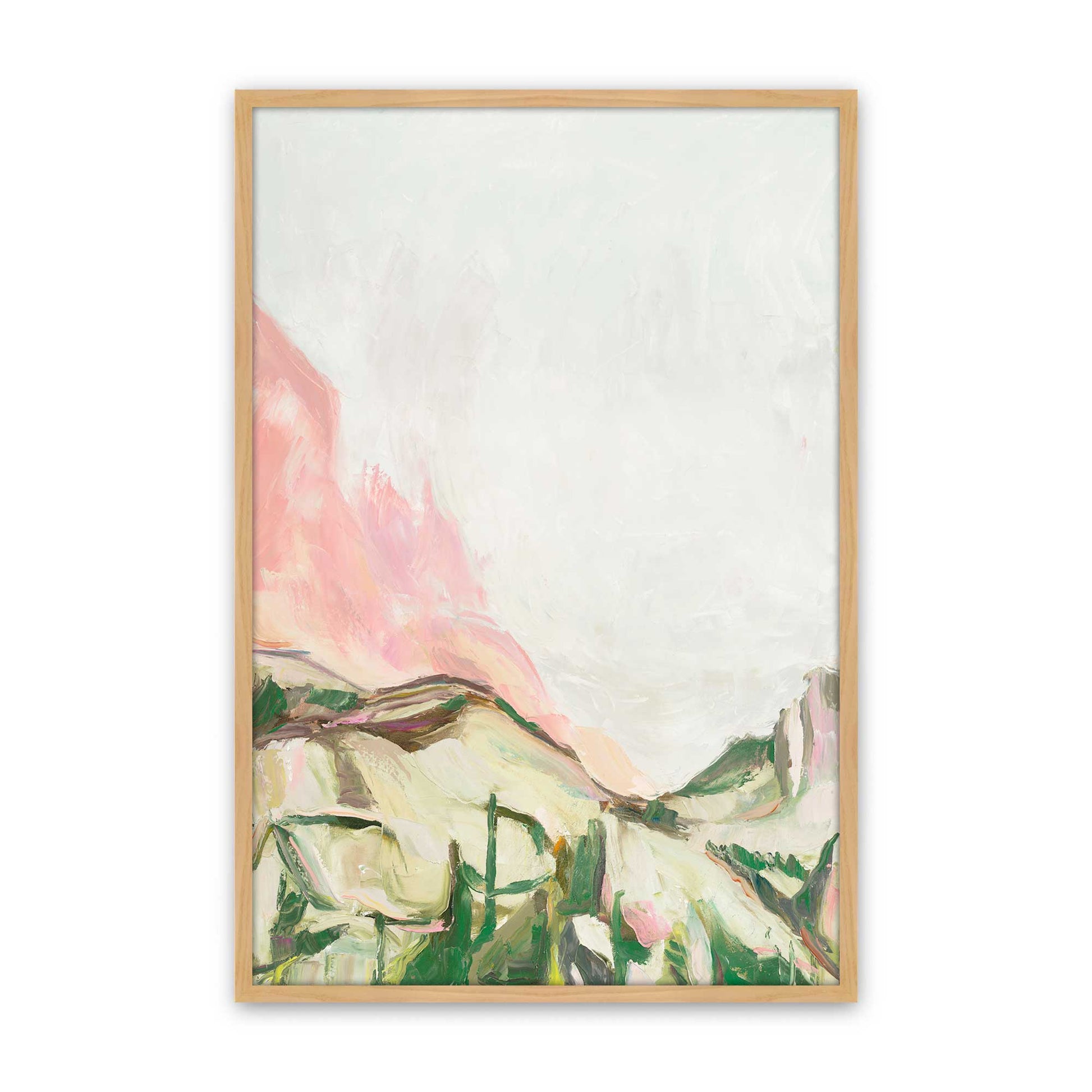 [Color:American Maple], Picture of art in a American Maple frame