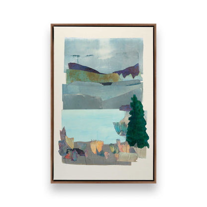 [Color:Walnut], Picture of art in a Walnut frame