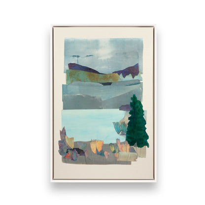 [Color:Opaque White], Picture of art in a White frame