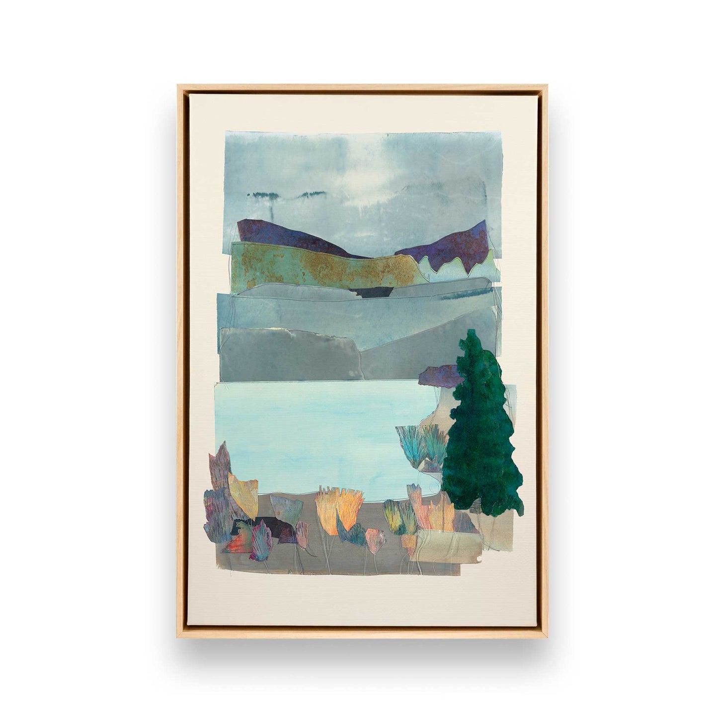 [Color:American Maple], Picture of art in a American Maple frame