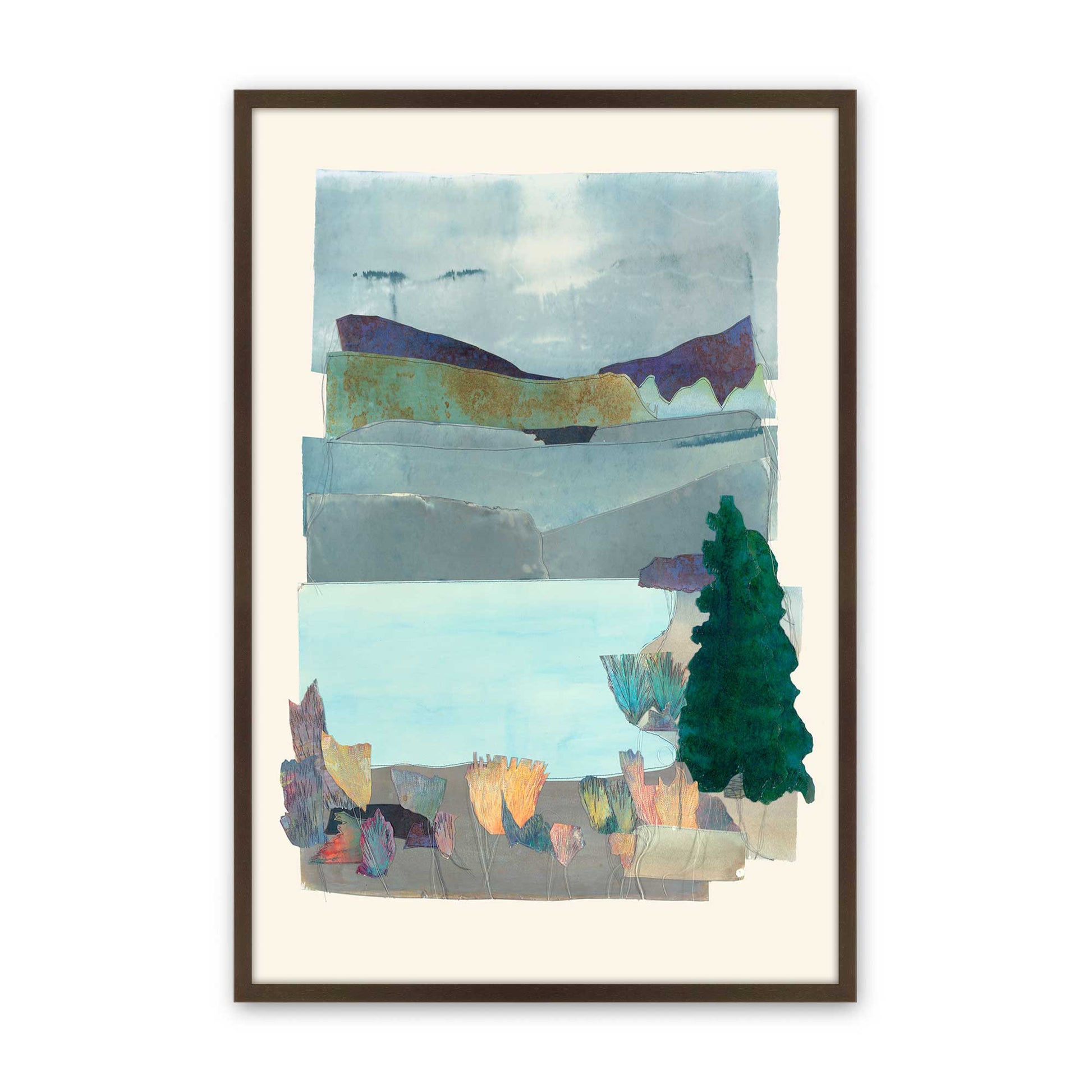 [Color:Belvinder Brown], Picture of art in a Belvinder Brown frame