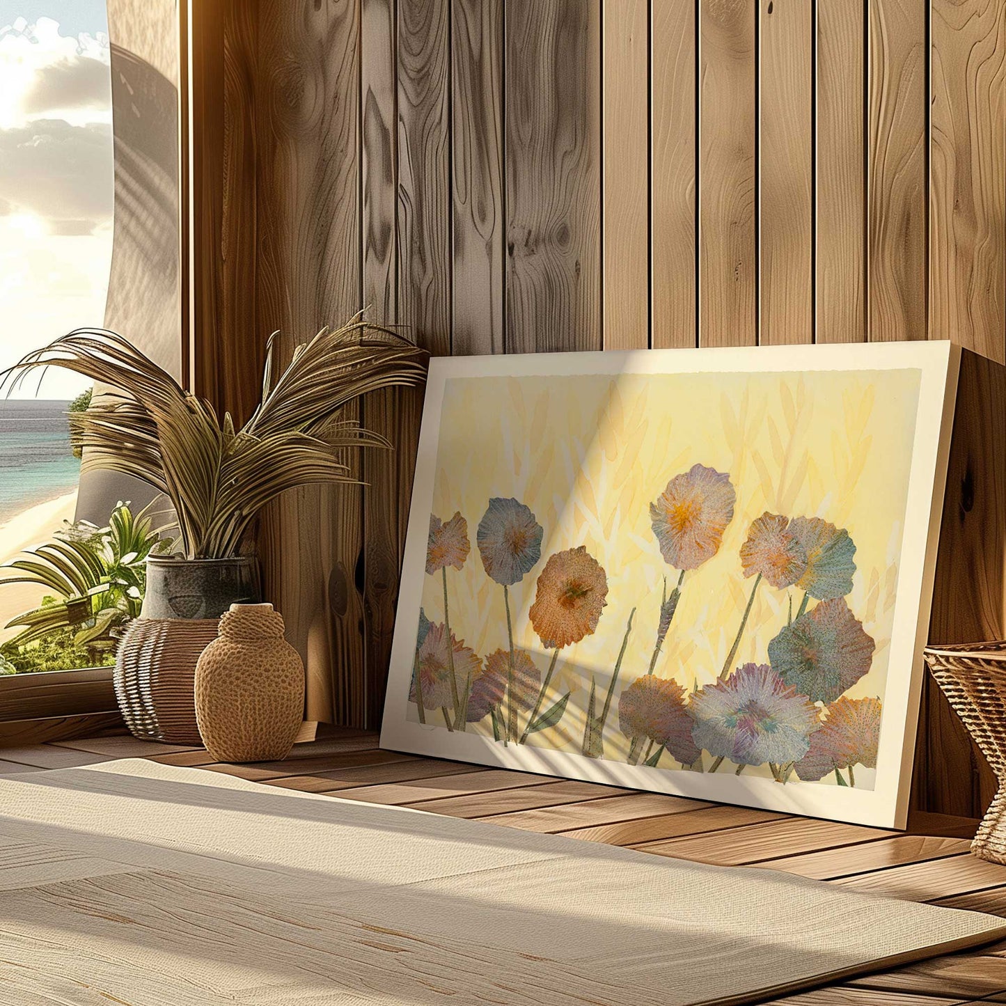 Picture of art in a room
