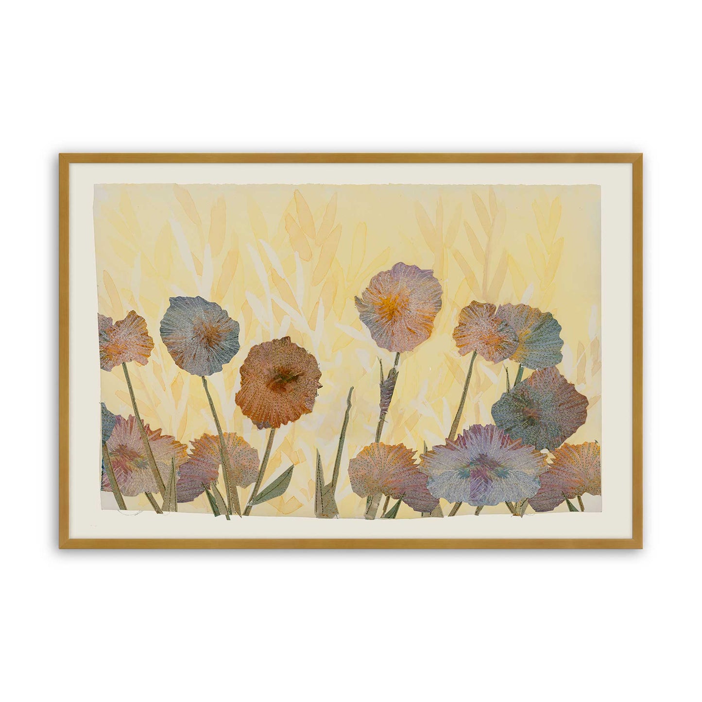 [Color:Polished Gold], Picture of art in a Polished Gold frame