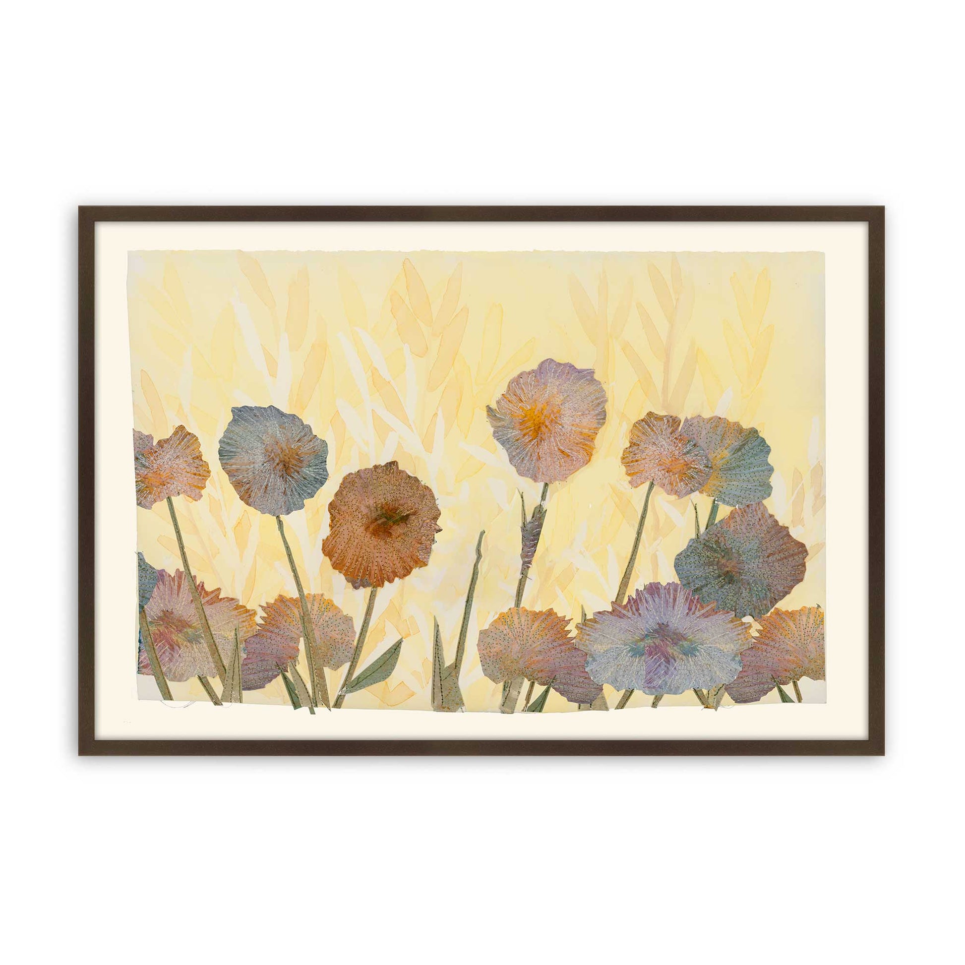 [Color:Brown], Picture of art in a Brown frame