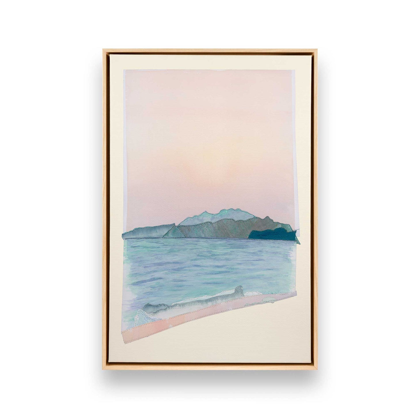 [Color:American Maple], Picture of art in a American Maple frame