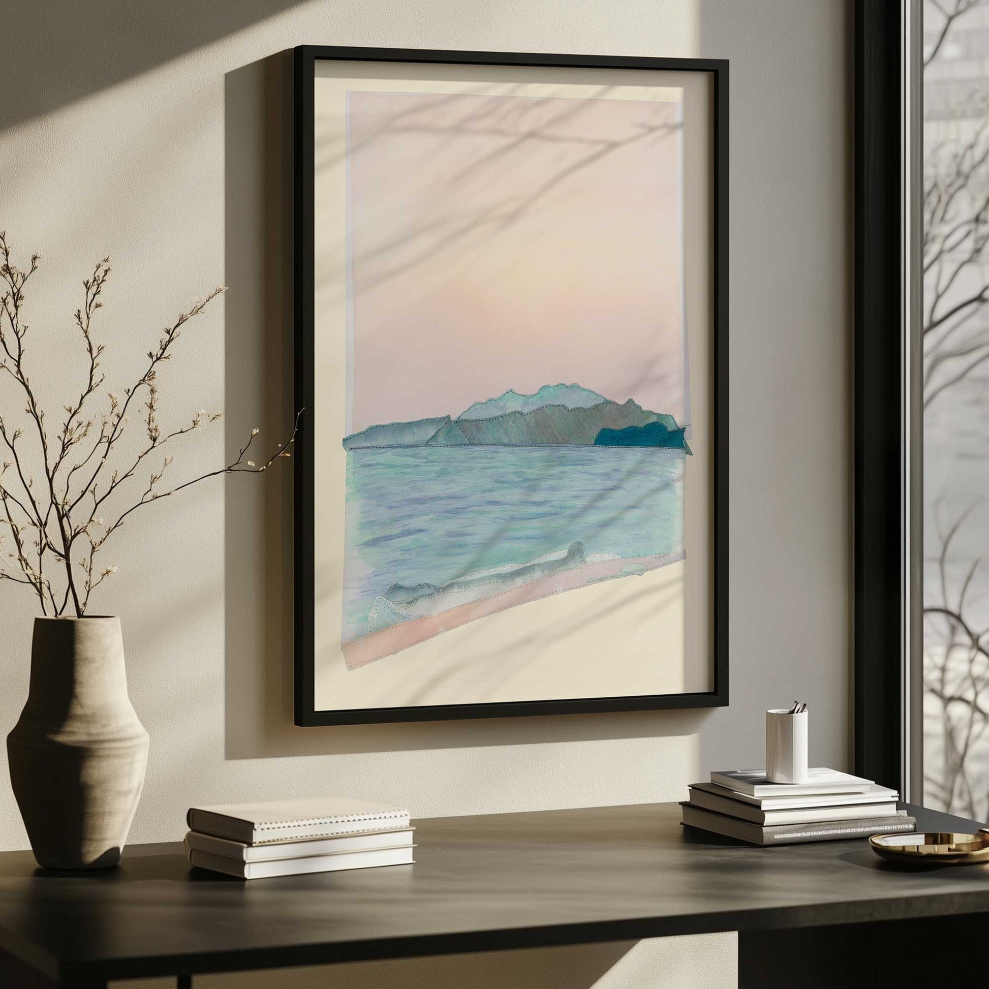 Picture of art in a room