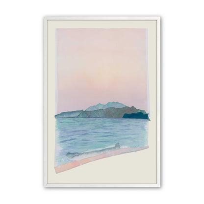[Color:Opaque White], Picture of art in a Opaque White frame