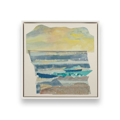 [Color:Opaque White], Picture of art in a White frame