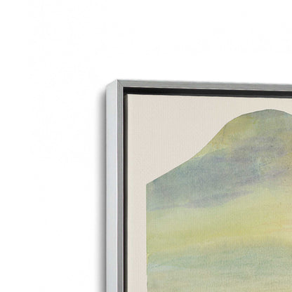 [Color:Polished Chrome], Picture of art in a Polished Chrome frame at an angle