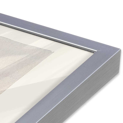[Color:Polished Chrome], Picture of art in a Polished Chrome frame at an angle