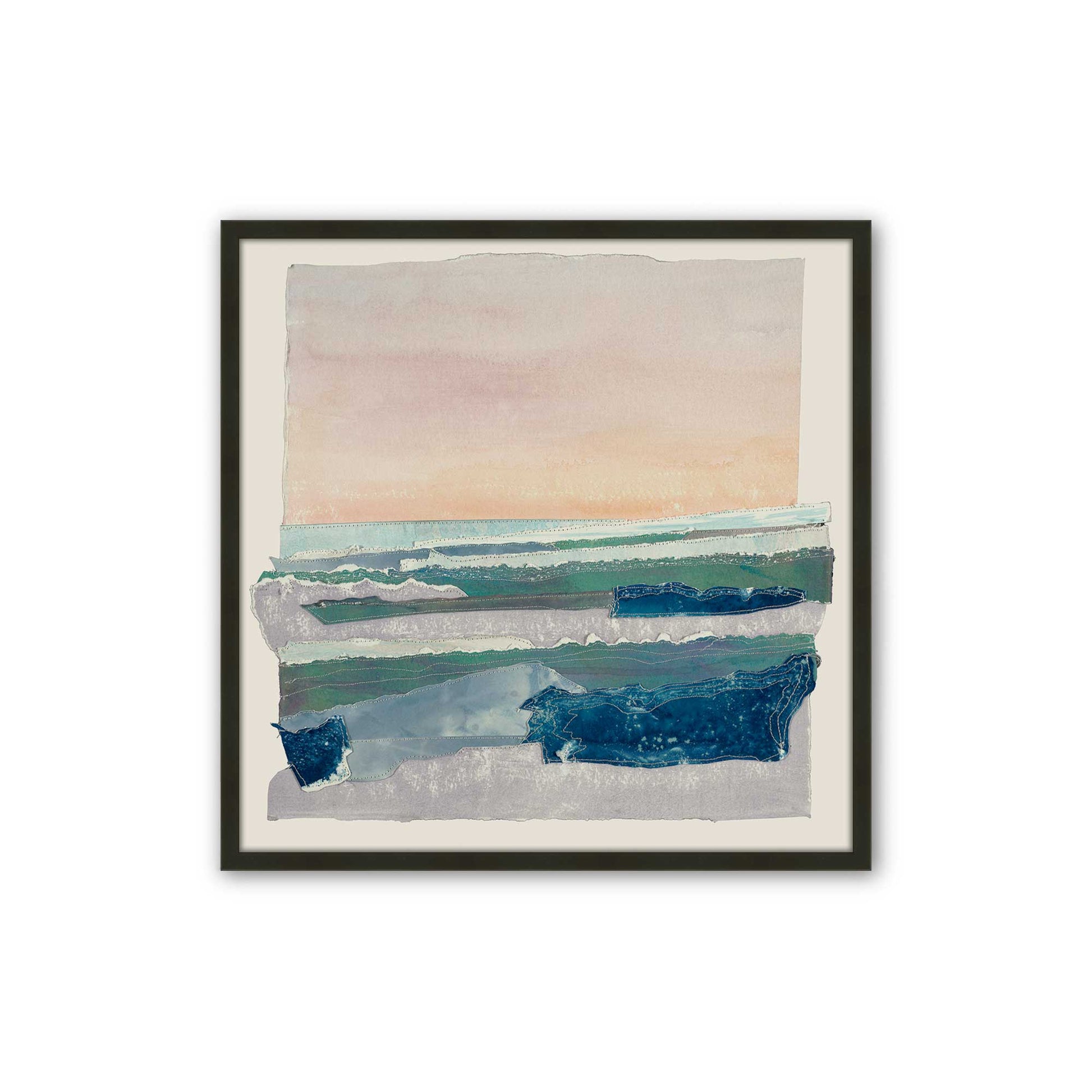 [Color:Satin Black], Picture of art in a Satin Black frame