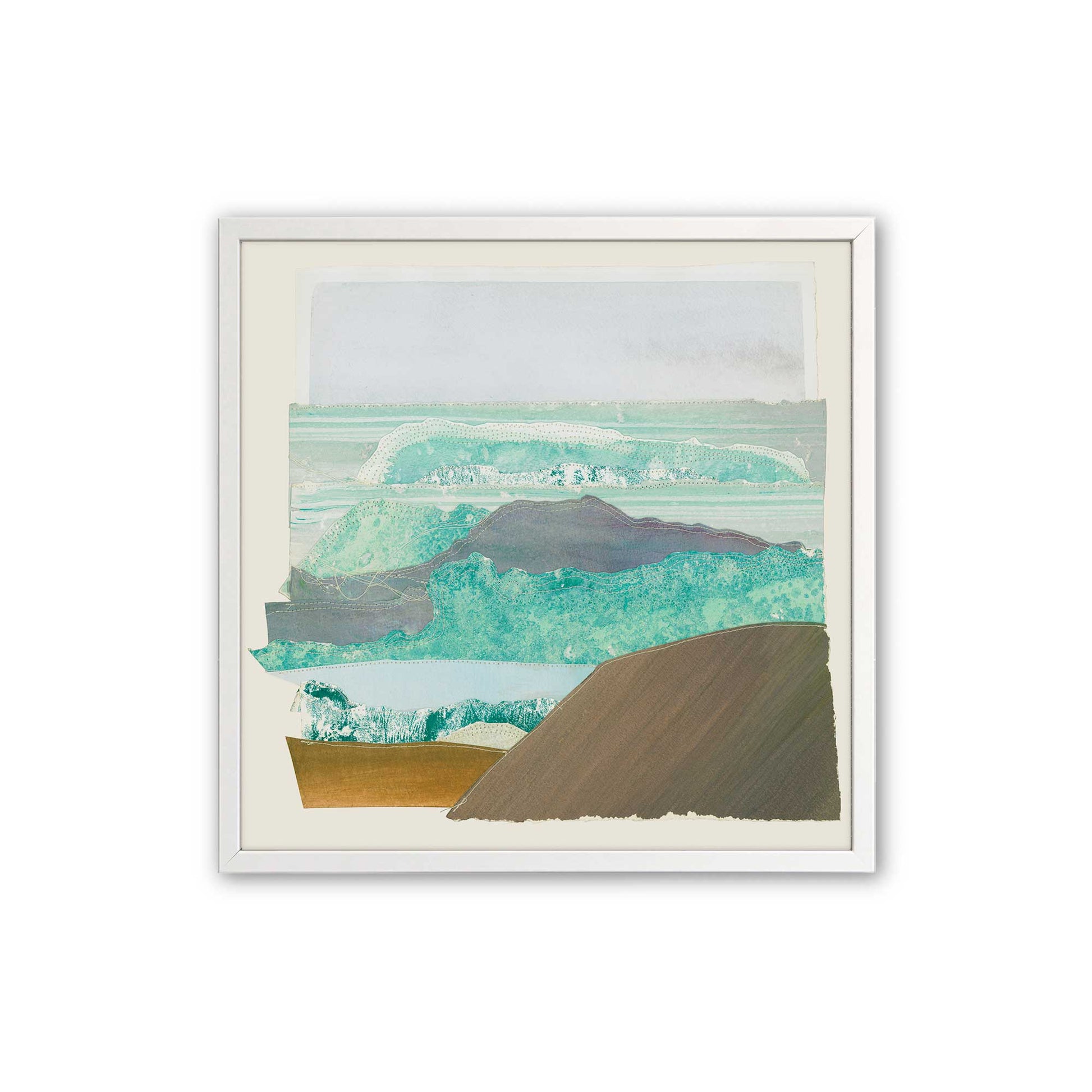 [Color:Opaque White], Picture of art in a Opaque White frame